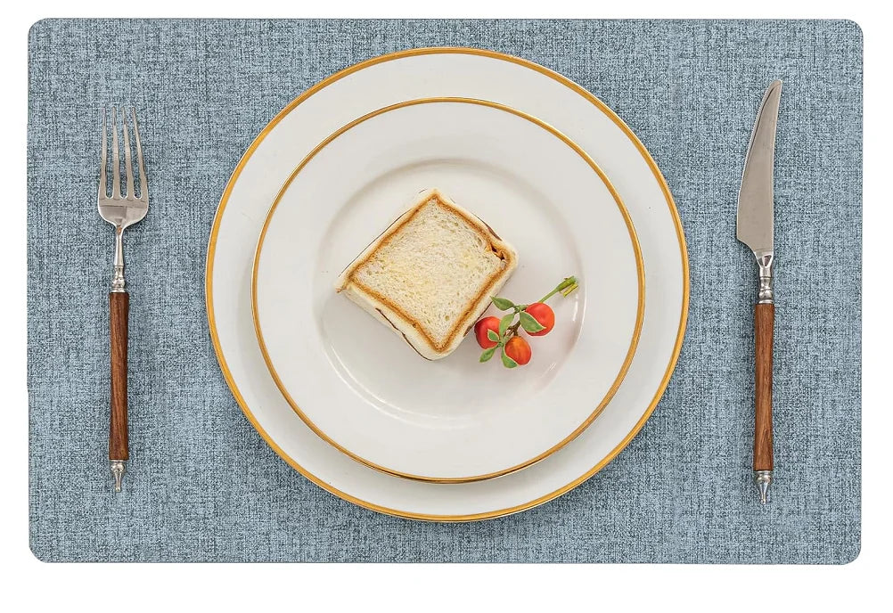 Set de table imitation cuir | Trois Couleurs