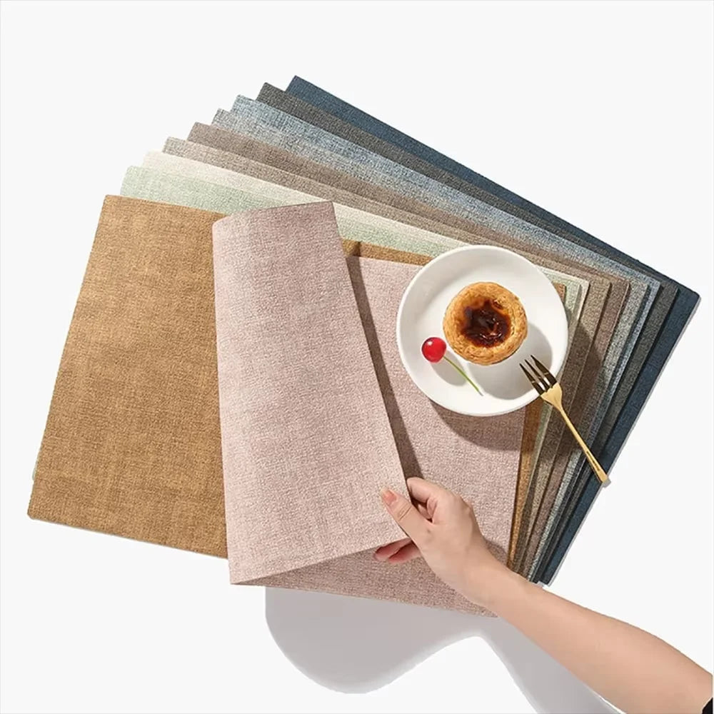 Set de table imitation cuir | Trois Couleurs