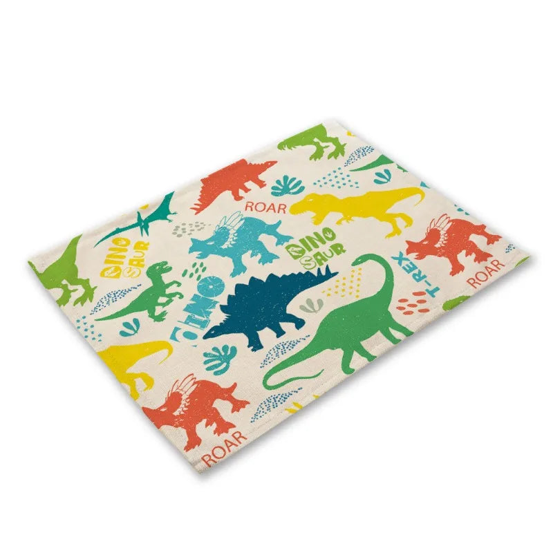 Set de table enfant | Dino dessin