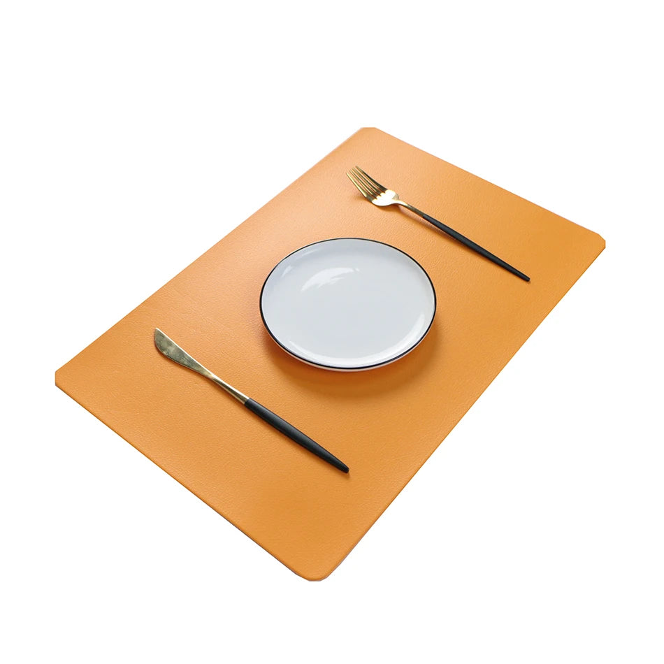 Set de table en simili cuir | Luxe