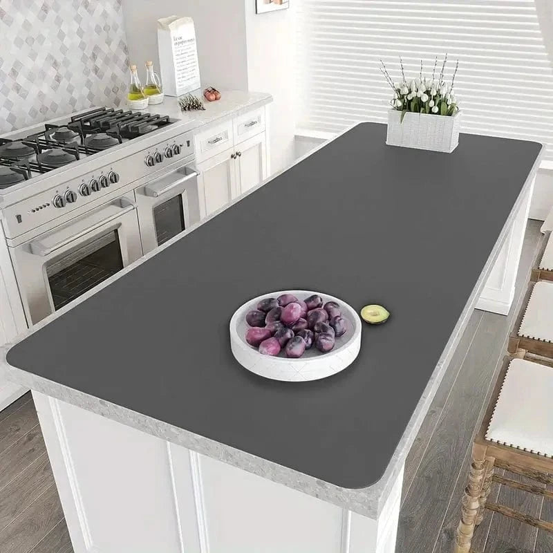 Grand set de table rectangulaire | Cuisine | Joli Set de Table Gris / 60x120cm / Bande