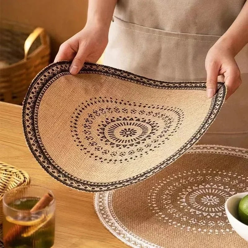 Grand set de table rond | Joli Set de Table