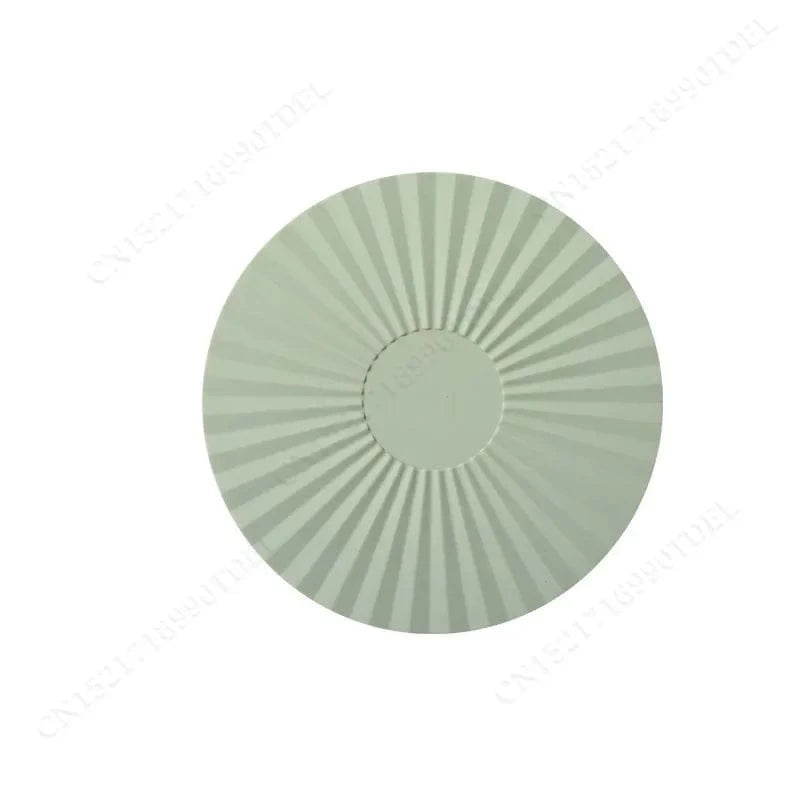 Petit set de table rond | Joli Set de Table Vert clair / 10cm
