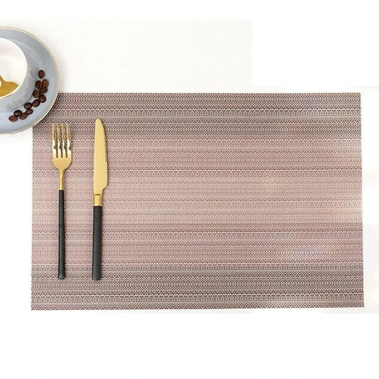 Set de table coloré design | Dégradé | Joli Set de Table E-Coffee / 4PC / 30X45CM