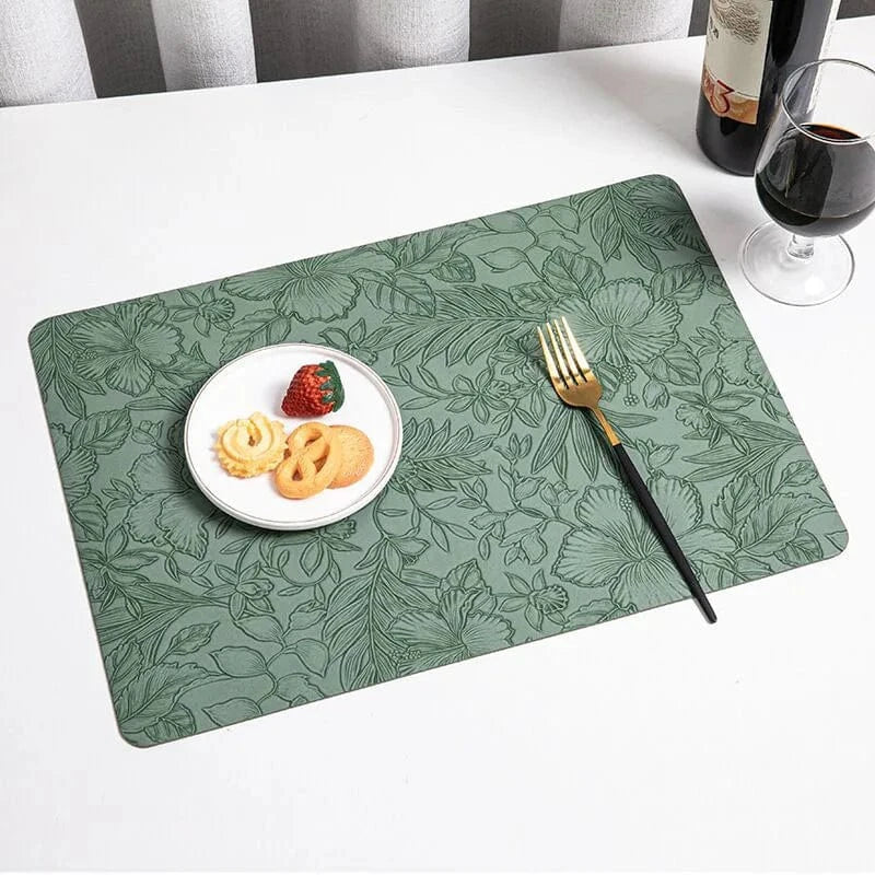 Set de table design cuir | Nature | Joli Set de Table