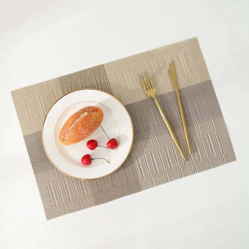 Set de table design plastique | Chic | Joli Set de Table Zj-cd018-01 / 6pcs