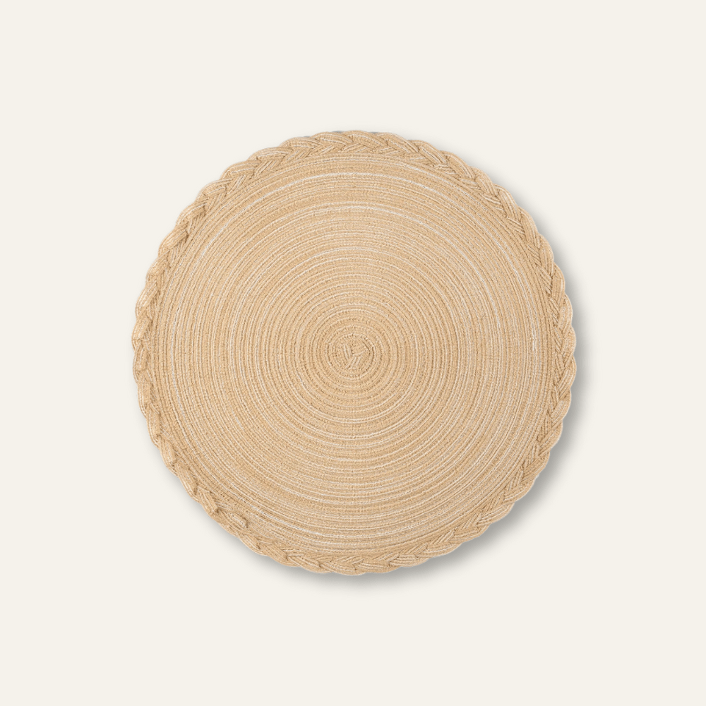 Set de table effet paille | Tresse contour | Joli Set de Table
