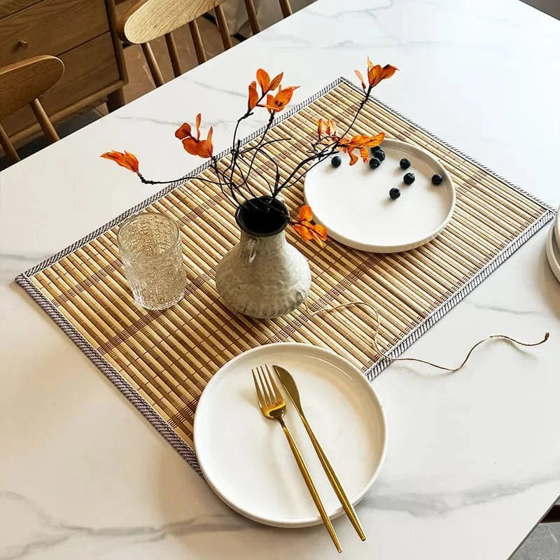 Set de table en bambou | Claire | Joli Set de Table