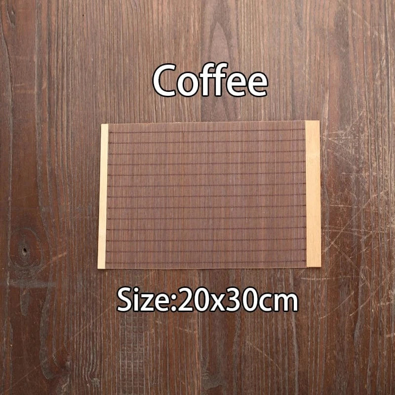 Set de table en bambou naturel | Japonais | Joli Set de Table 5