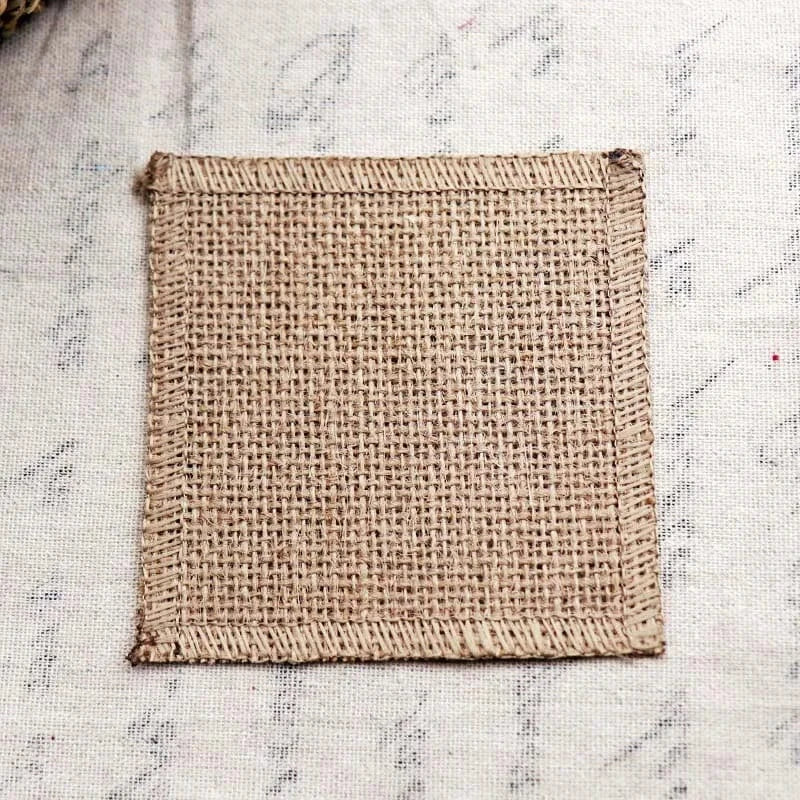 Set de table en jute rectangulaire | Naturel | Joli Set de Table 10x10cm