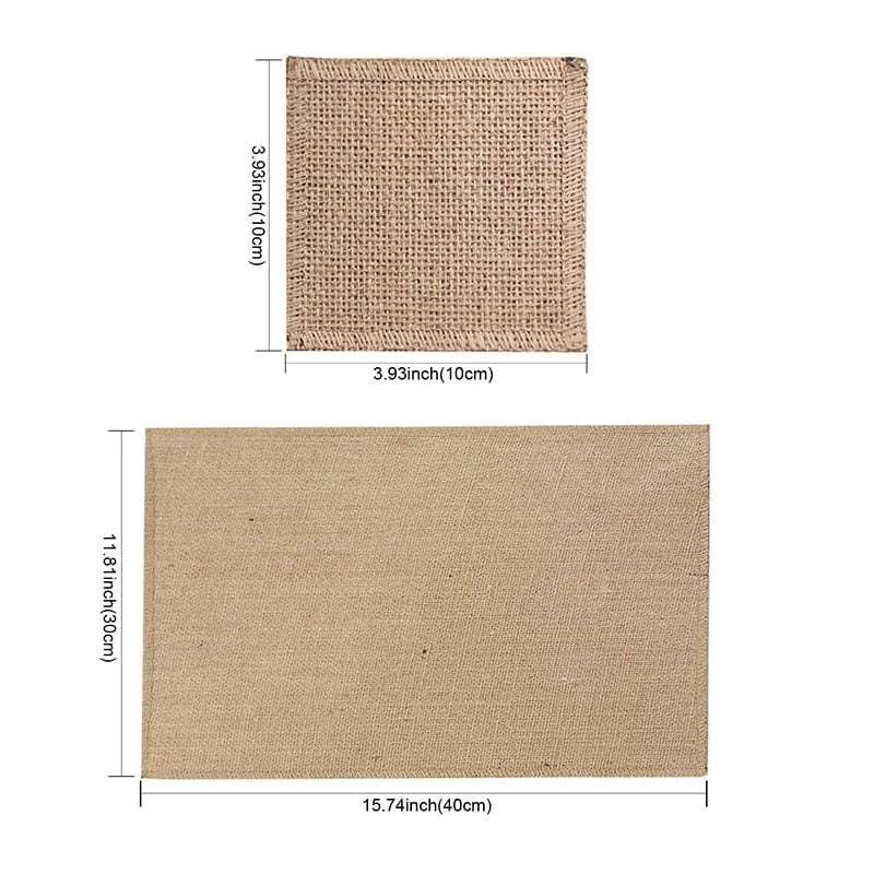 Set de table en jute rectangulaire | Naturel | Joli Set de Table