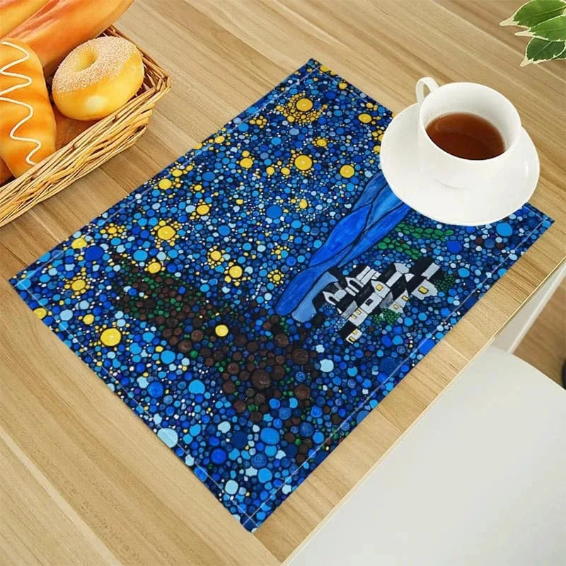 Set de table en lin | Van Gogh | Joli Set de Table