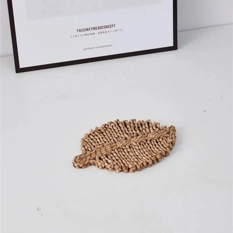 Set de table en paille | Feuille | Joli Set de Table