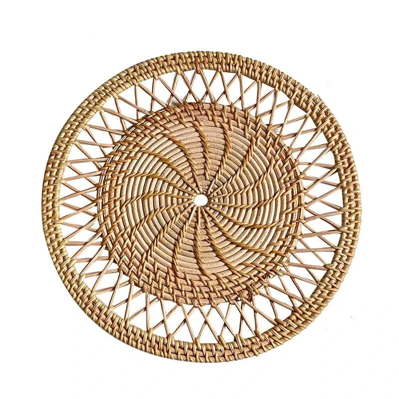 Set de table en paille rond | Joli Set de Table