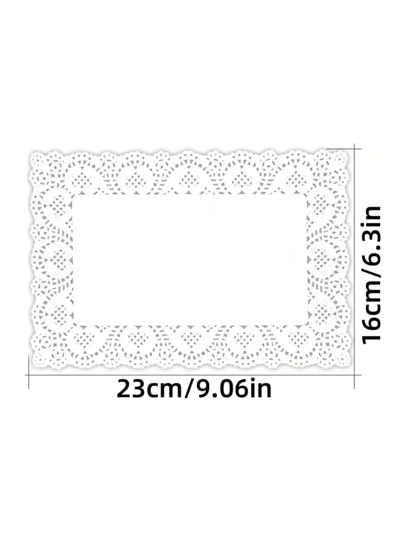 Set de table en papier | Mariage | Joli Set de Table Rectangle-S