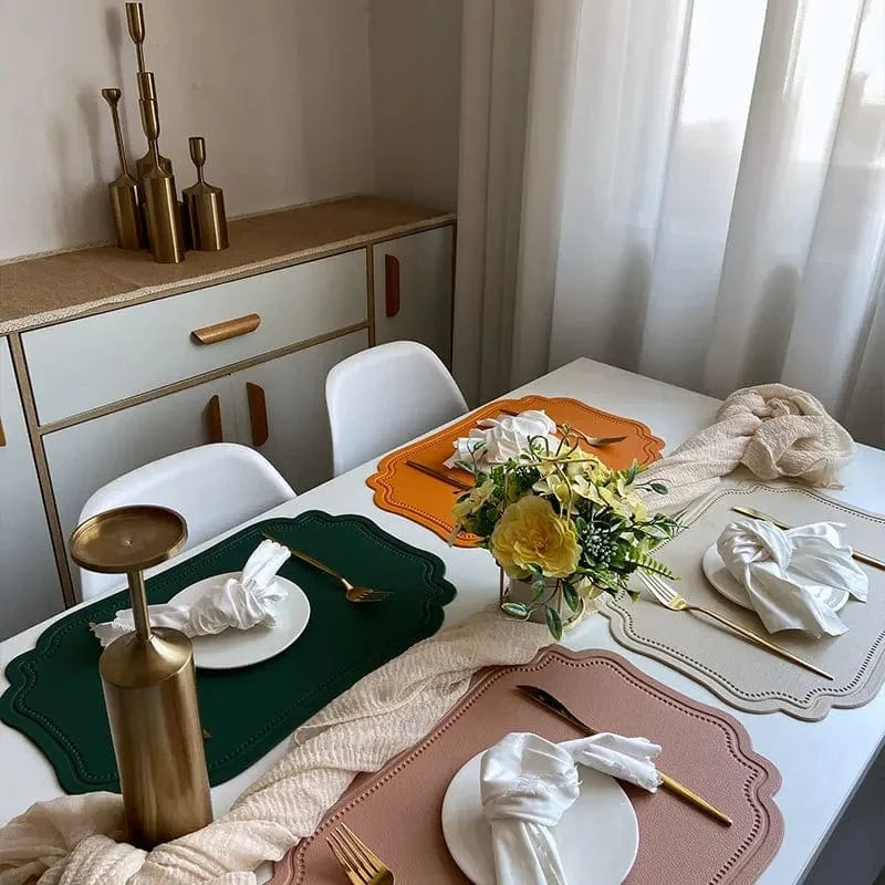 Set de table faux cuir | Design | Joli Set de Table