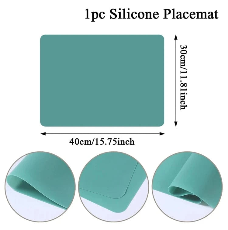 Set de table lavable plastique | Silicone | Joli Set de Table 3 / 40x30cm