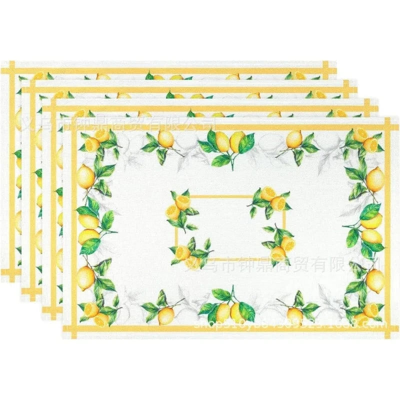 Set de table lavable | Trois nains de jardin | Joli Set de Table 2 / 4PC-32X42cm