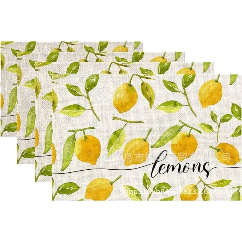 Set de table lavable | Trois nains de jardin | Joli Set de Table 2 / 4PC-32X42cm