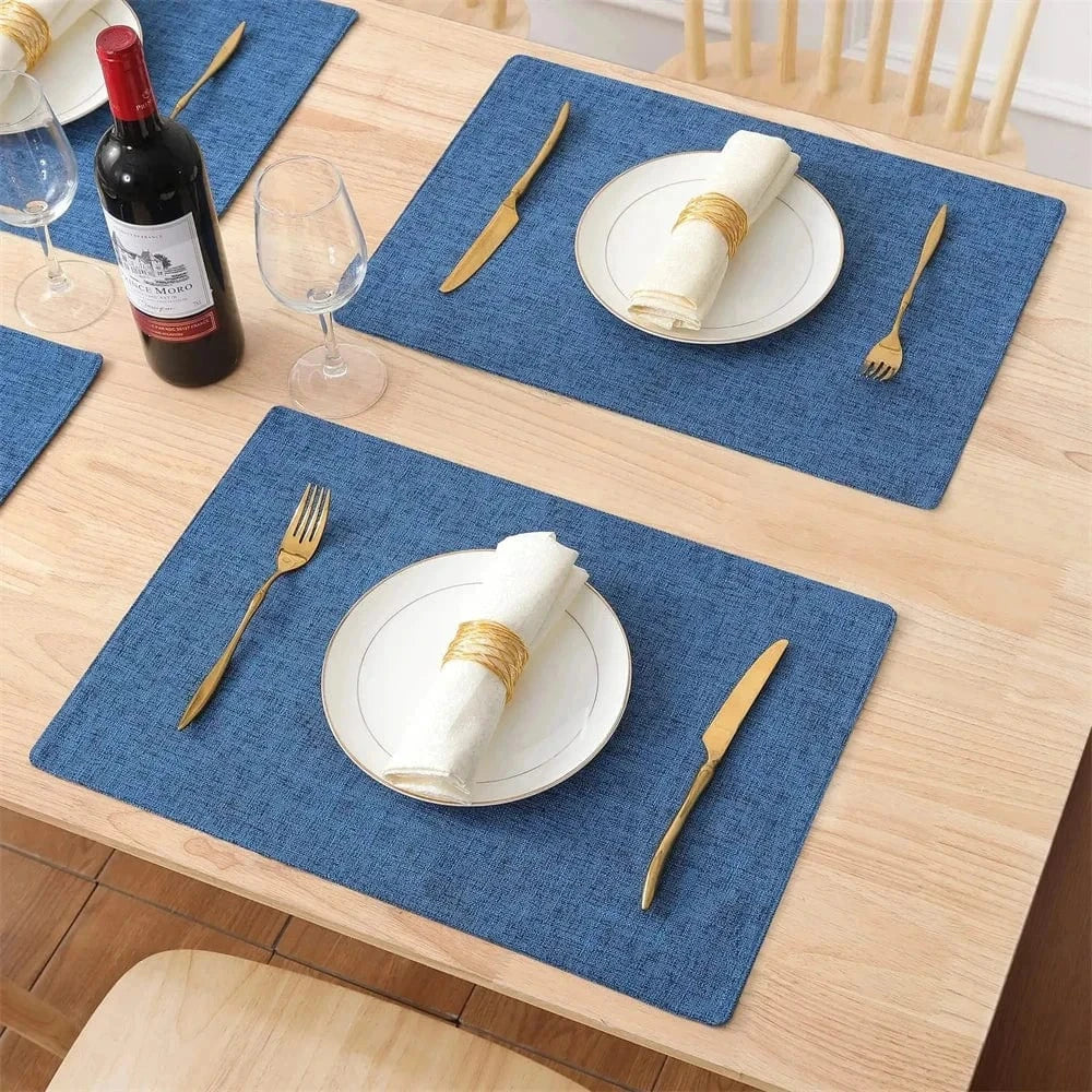 Set de table lin couleur | Nordique | Joli Set de Table