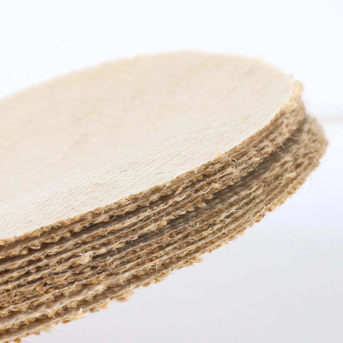 Set de table naturel rond | Joli Set de Table Style 1 / Comme affiché