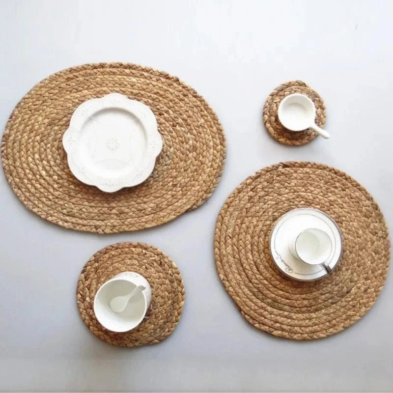 Set de table osier rond | Joli Set de Table