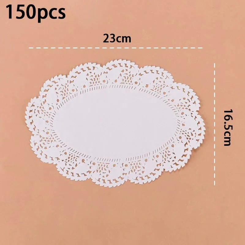 Set de table papier rond | Joli Set de Table G / Comme affiché