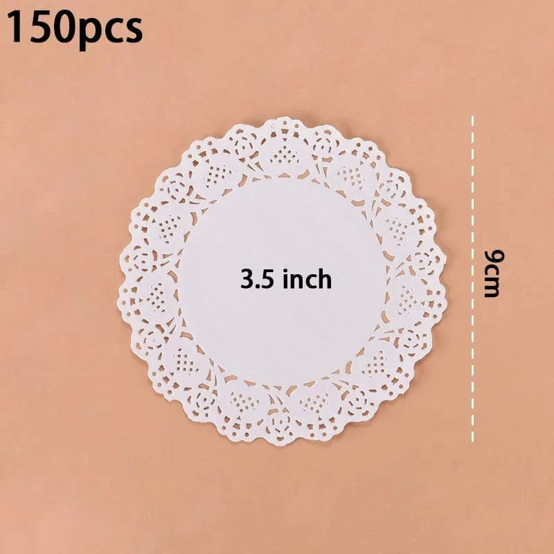 Set de table papier rond | Joli Set de Table A / Comme affiché