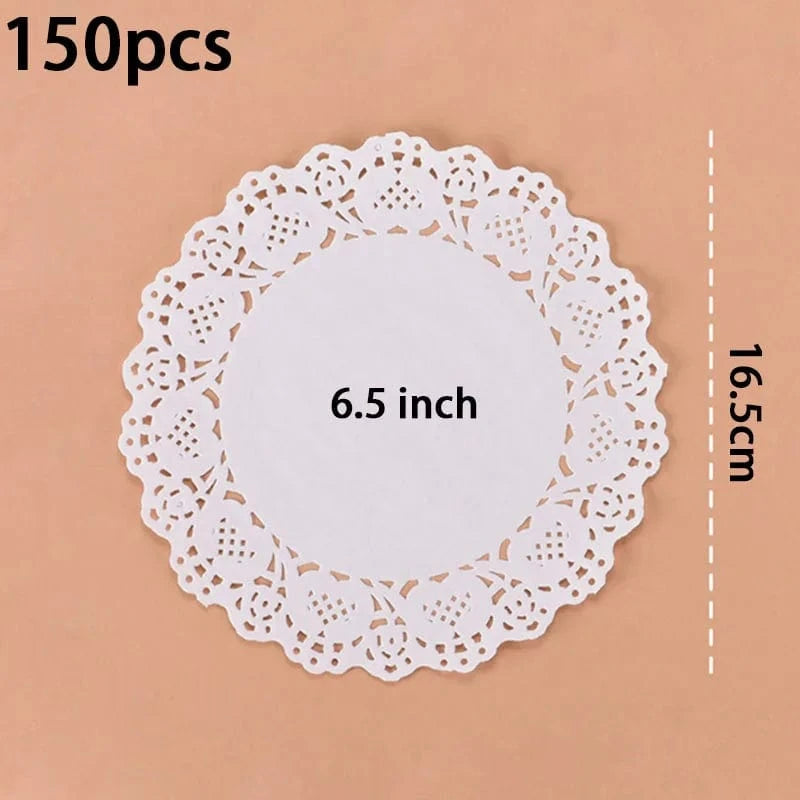 Set de table papier rond | Joli Set de Table D / Comme affiché