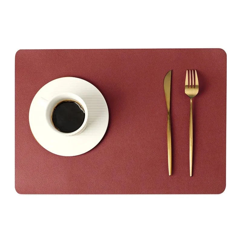 Set de table plastique lisse | Hôtel | Joli Set de Table Bourgogne / 43x30cm(1Pc)