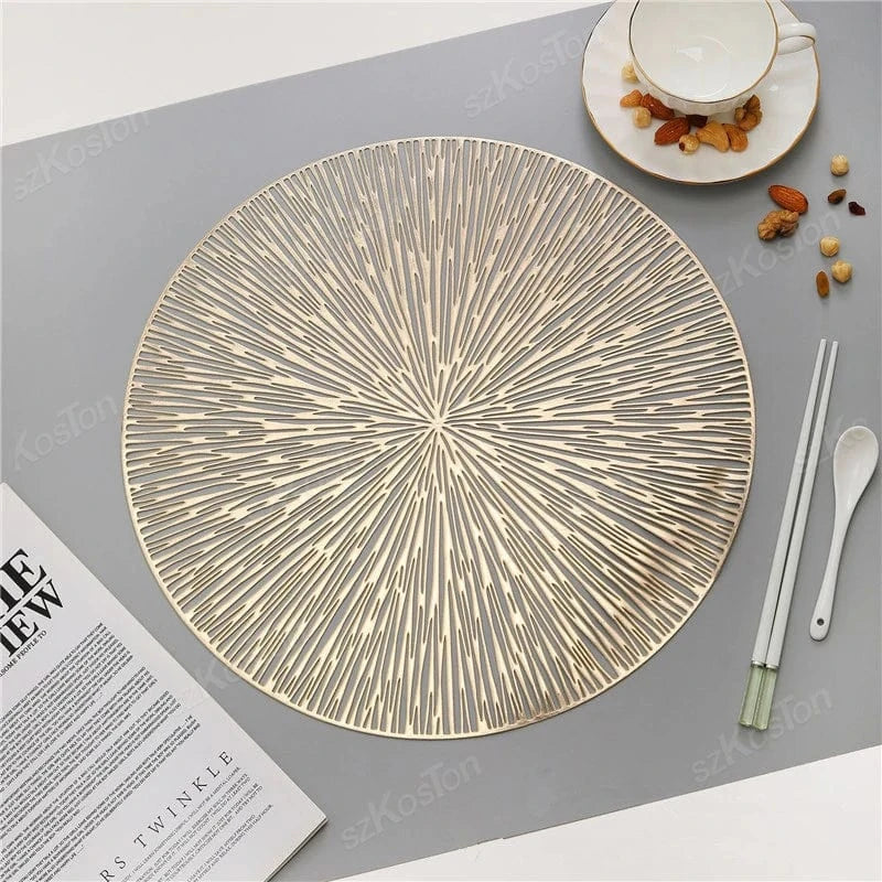 Set de table plastique rond | Joli Set de Table