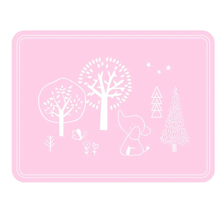 Set de table pour enfant | Rose & Bleu | Joli Set de Table Rose / 30x40cm