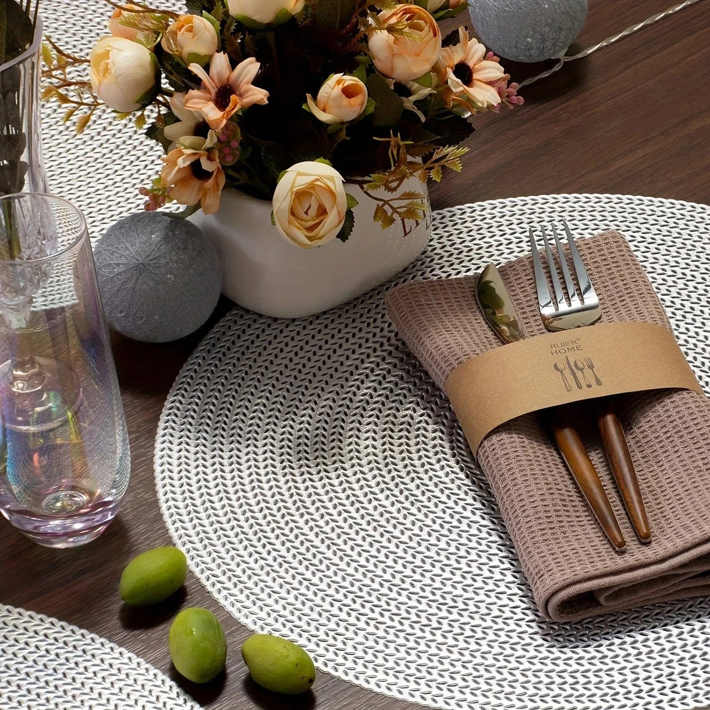 Set de table pvc rond | Joli Set de Table