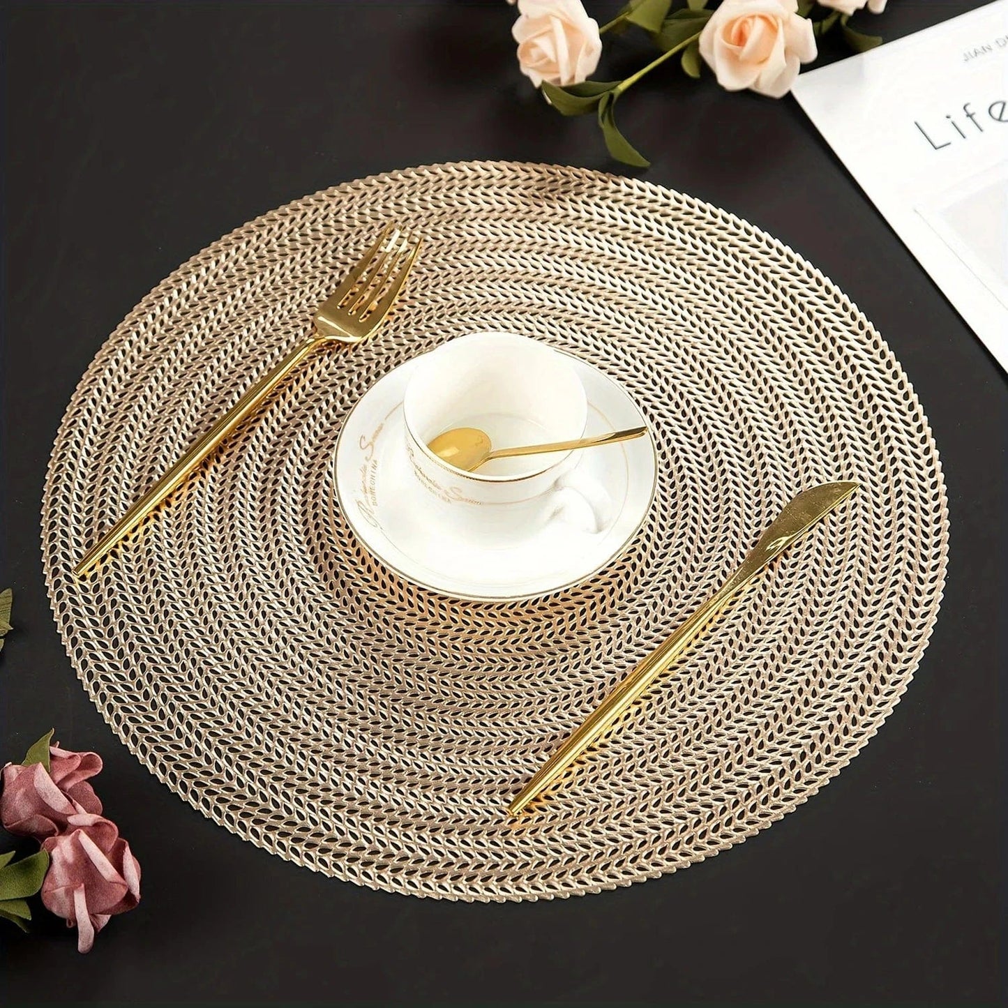 Set de table pvc rond | Joli Set de Table