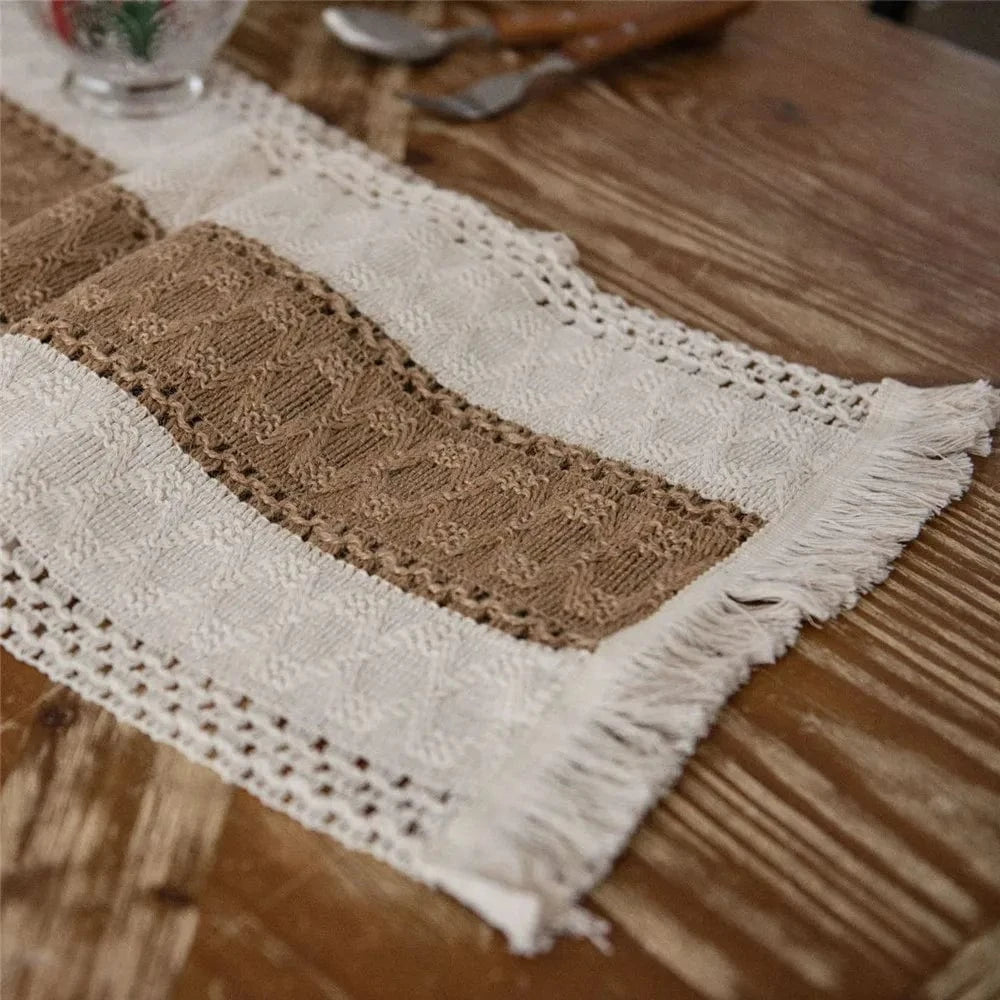 Set de table rectangulaire au crochet | Simple | Joli Set de Table 1 / 30X50cm 1pc