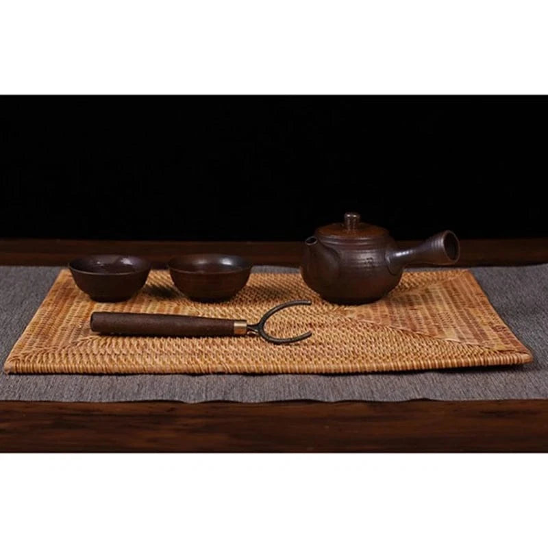 Set de table rectangulaire en rotin | Simple | Joli Set de Table Rotin / 40x30cm