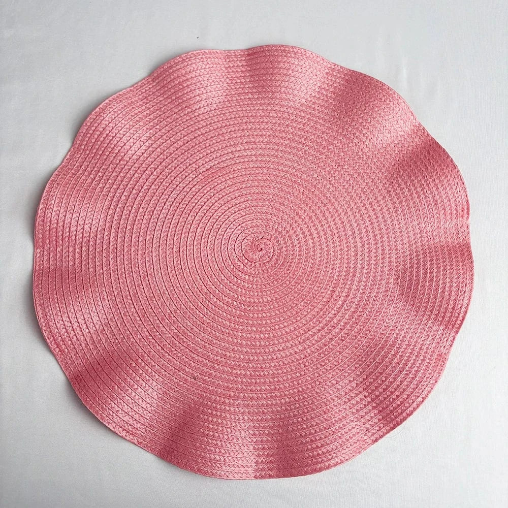 Set de table rigide rond | Joli Set de Table pink / CHINA