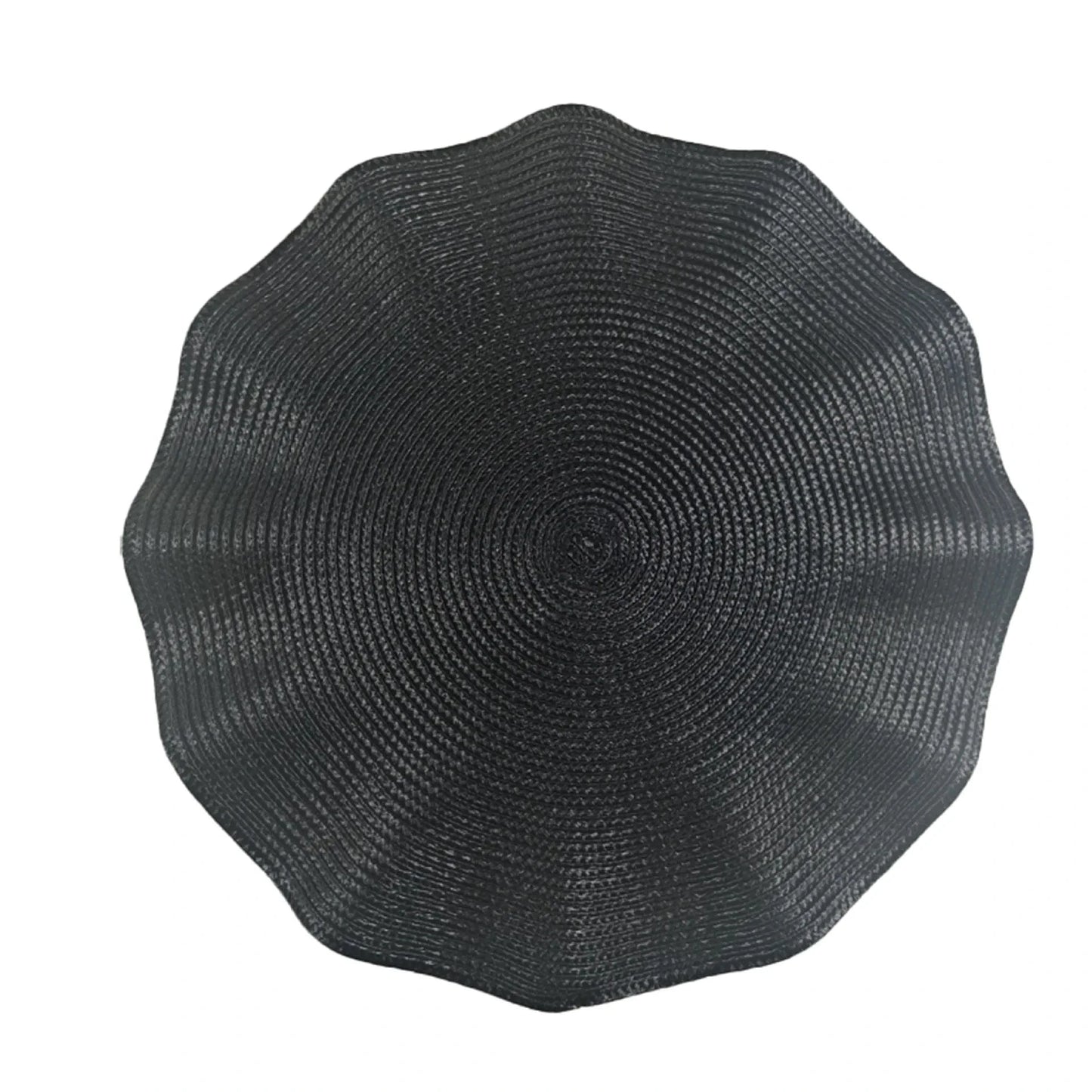 Set de table rigide rond | Joli Set de Table black / CHINA