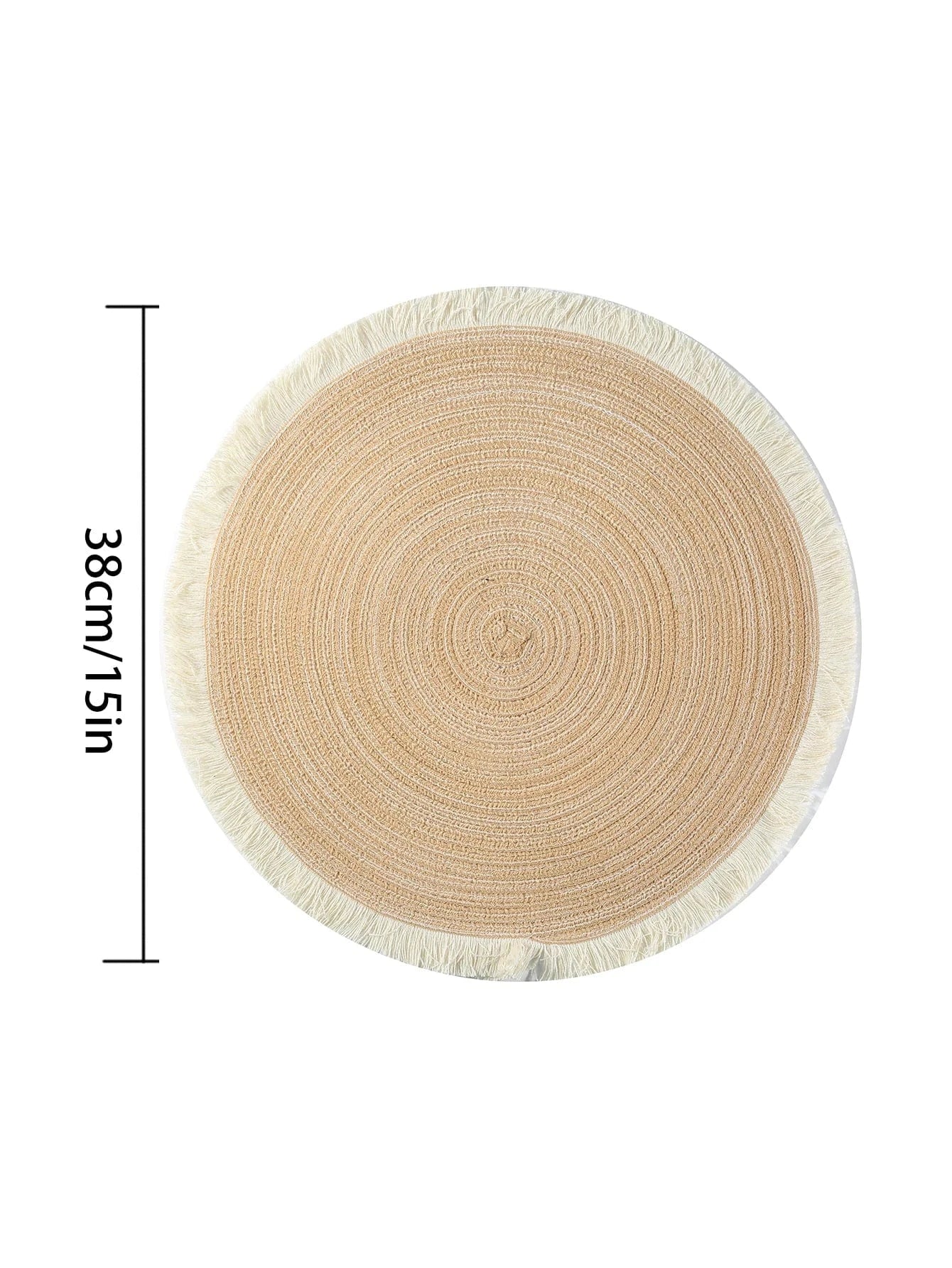 Set de table rond beige | Joli Set de Table