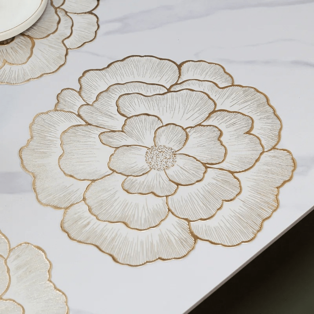 Set de table rond blanc | Joli Set de Table