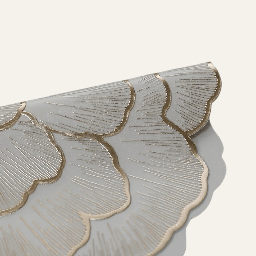Set de table rond blanc | Joli Set de Table