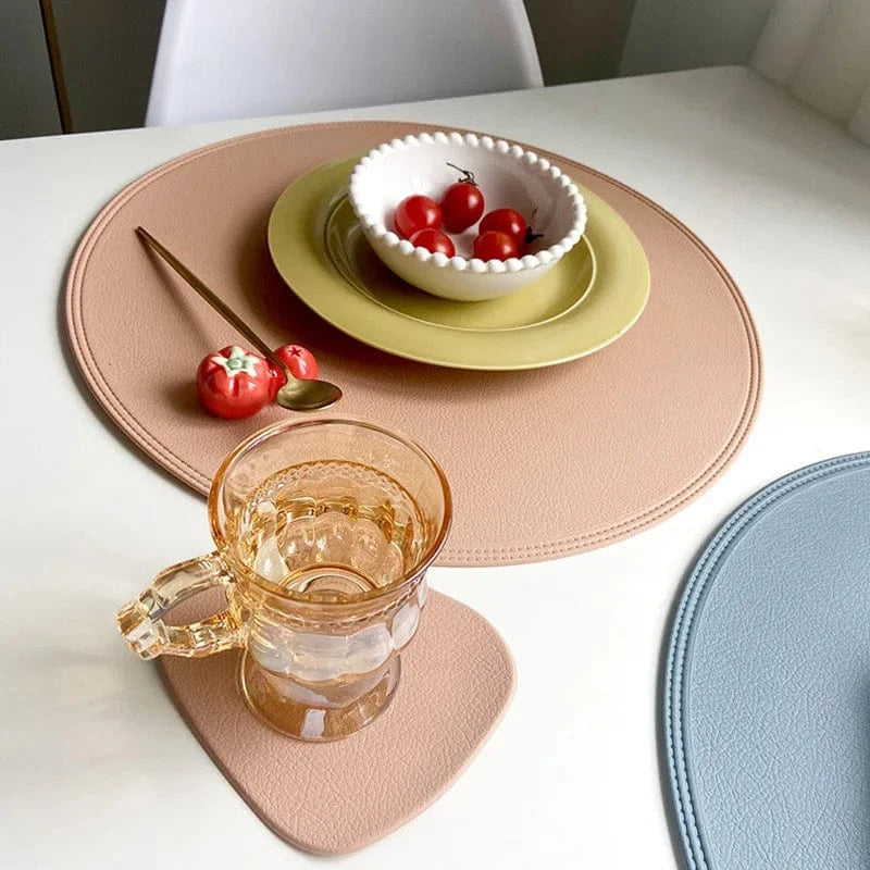 Set de table rond coloré | Joli Set de Table