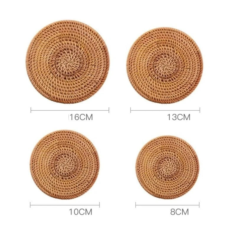 Set de table rond en osier | Joli Set de Table