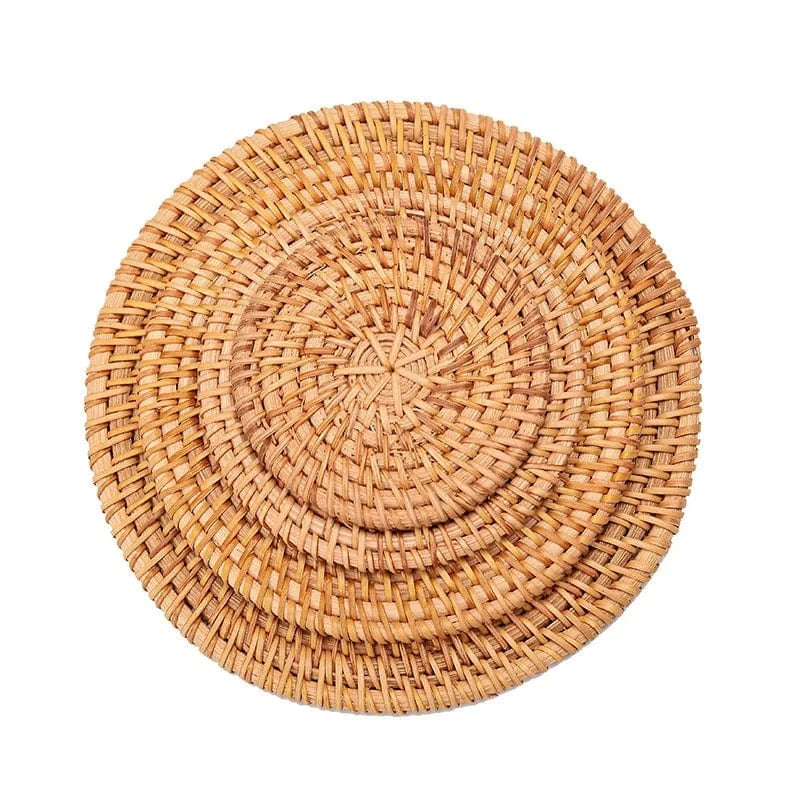 Set de table rond en osier | Joli Set de Table