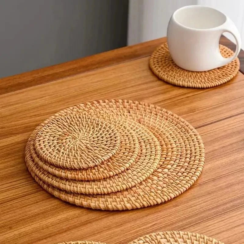 Set de table rond en osier | Joli Set de Table