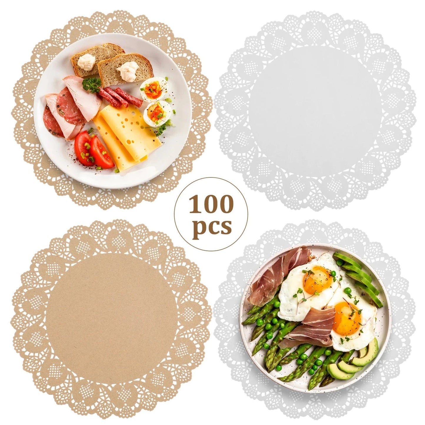 Set de table rond en papier | Joli Set de Table