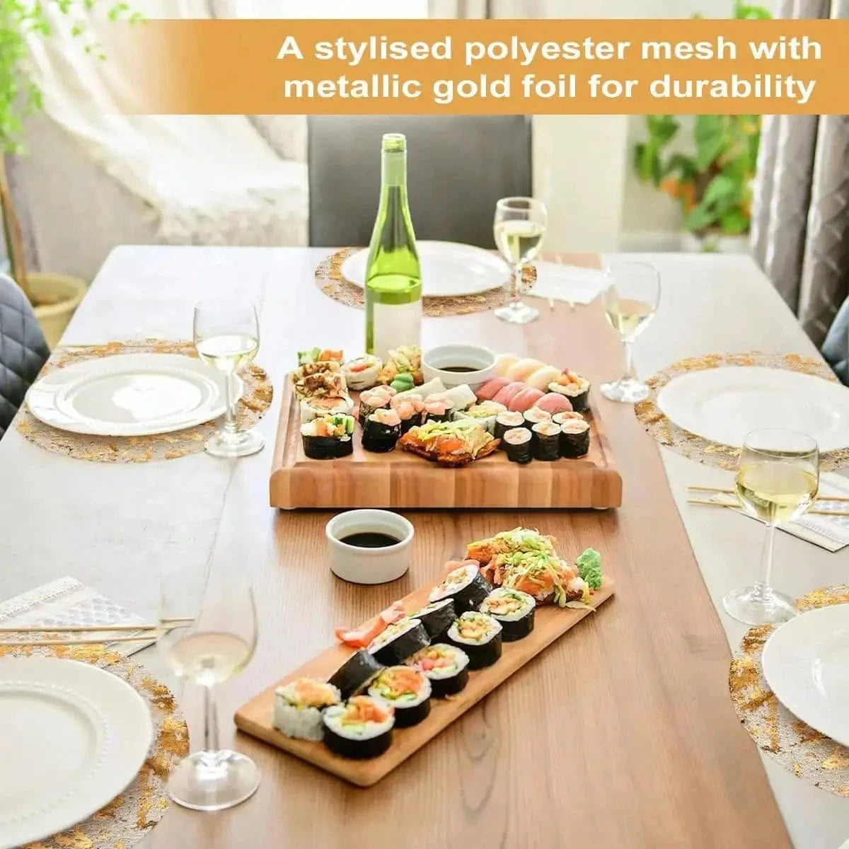 Set de table rond jetable | Joli Set de Table