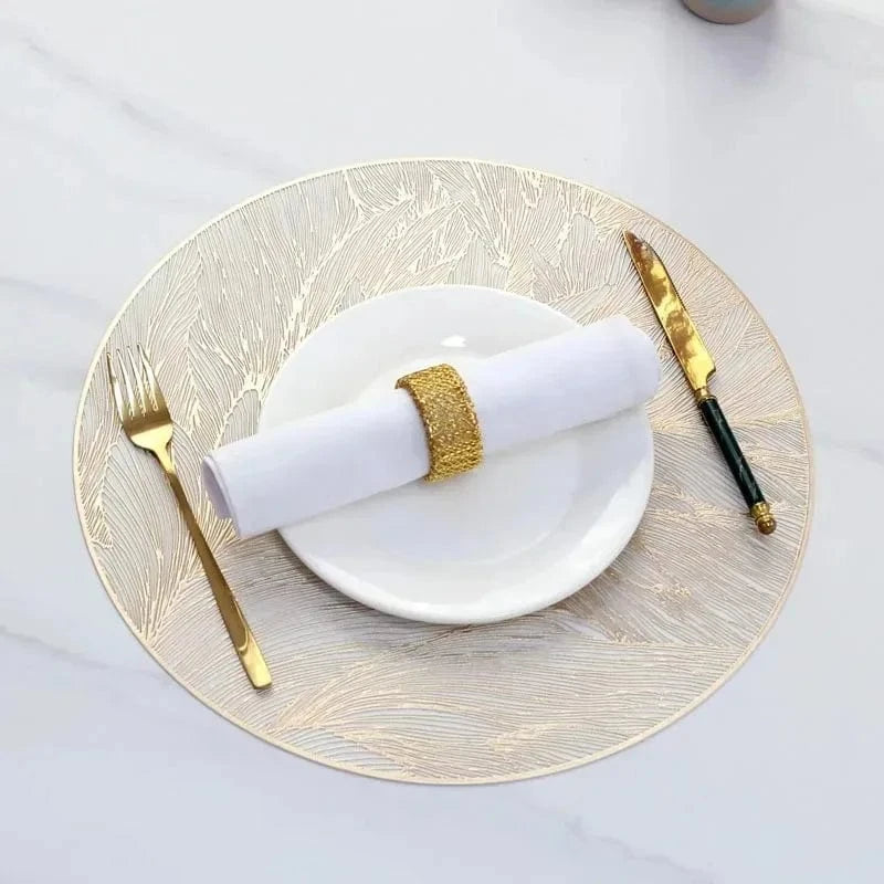 Set de table rond lavable | Joli Set de Table