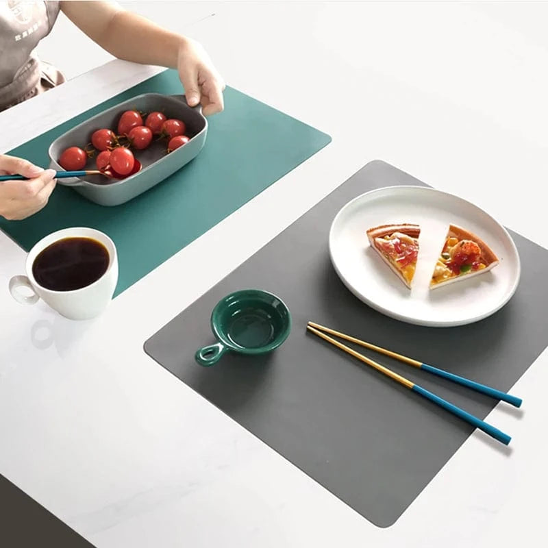 Set de table silicone design | Imperméable | Joli Set de Table