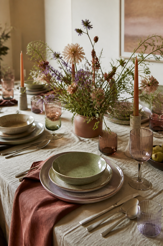Tendances couleurs pour la table en 2026 : les palettes qui font la différence